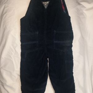 Oshkosh Navy Blue Overalls Corduroy size 3